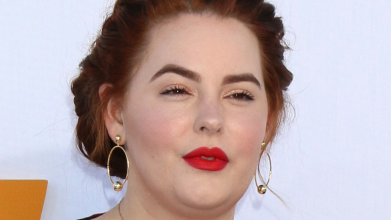 Tess Holliday on a red carpet 