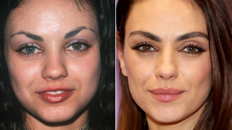 mila kunis then and now