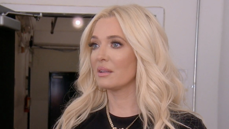 Erika Jayne looking annoyed