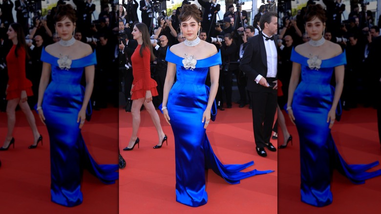 Araya A. Hargate at the Cannes Film Festival