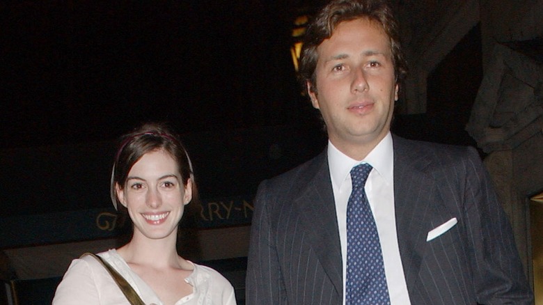 Anne Hathaway Rafaello Follieri walking
