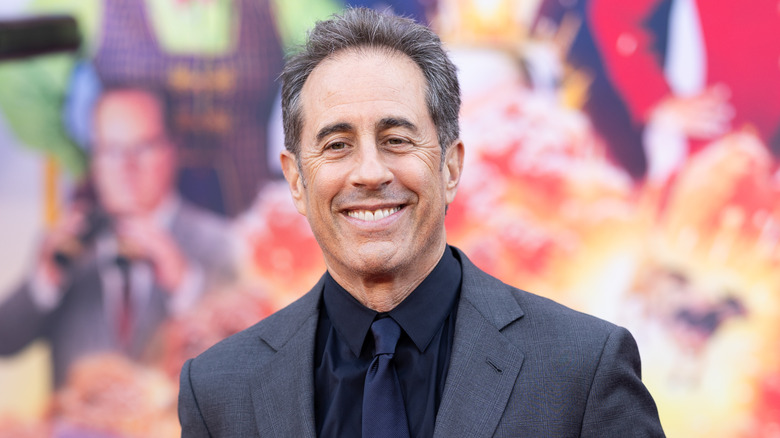 Jerry Seinfeld smiling