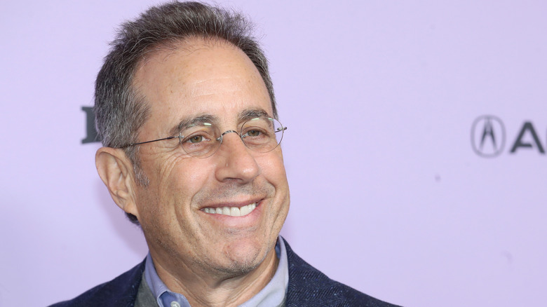 Jerry Seinfeld wearing glasses