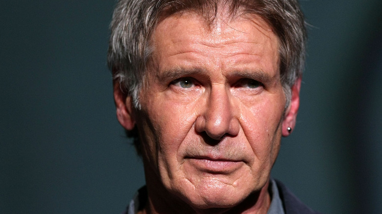 Harrison Ford wearing an earring