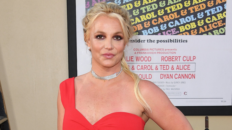 Britney Spears posing