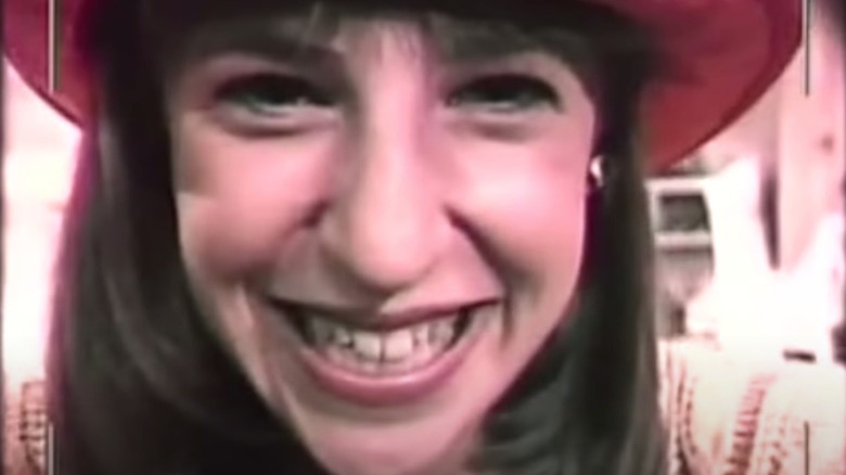 Mayim Bialik as Blossom smiling