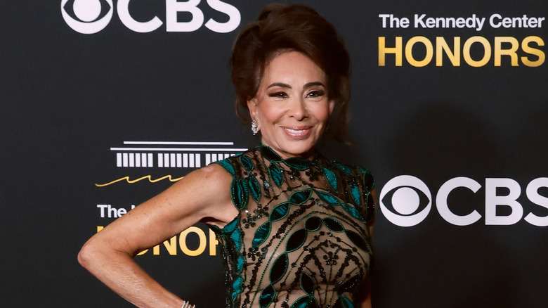 Jeanine Pirro posing at the Kennedy Center Honors.