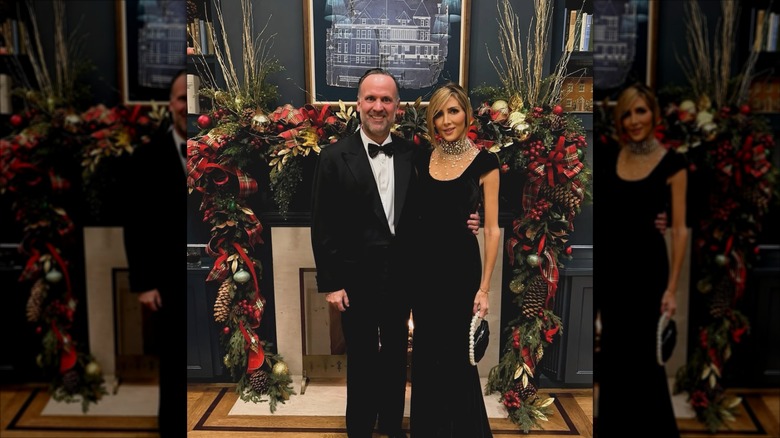 Dan Scavino with his fiancee Erin Elmore