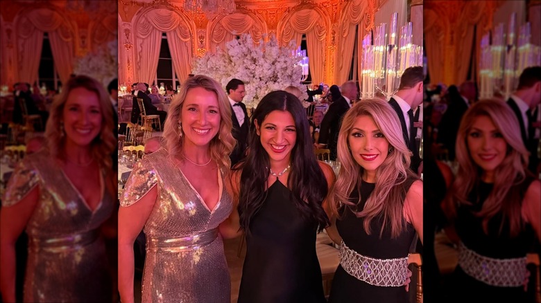 Pete Hegseth's wife posing with Marco Rubio's wife