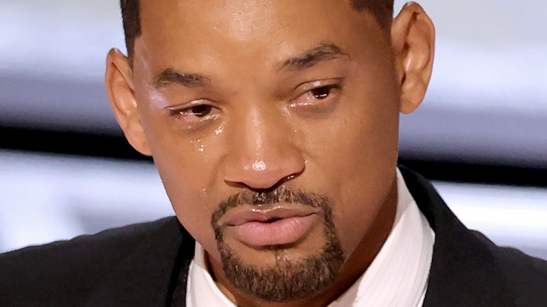 Will Smith crying