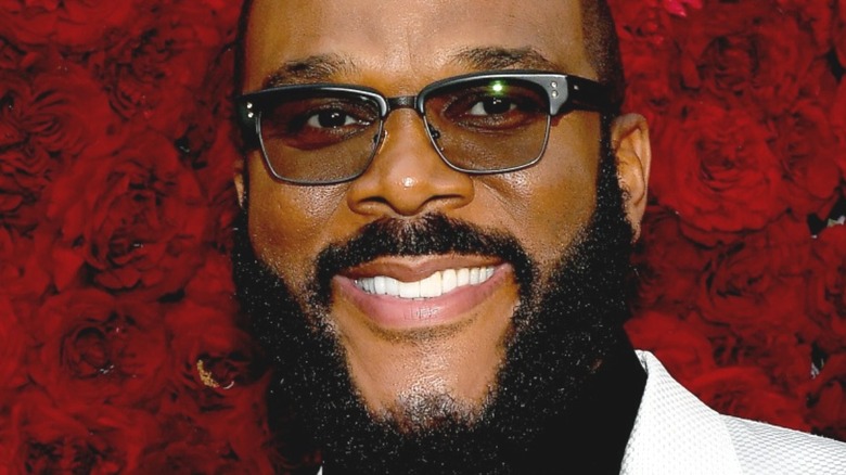 Tyler Perry smiling