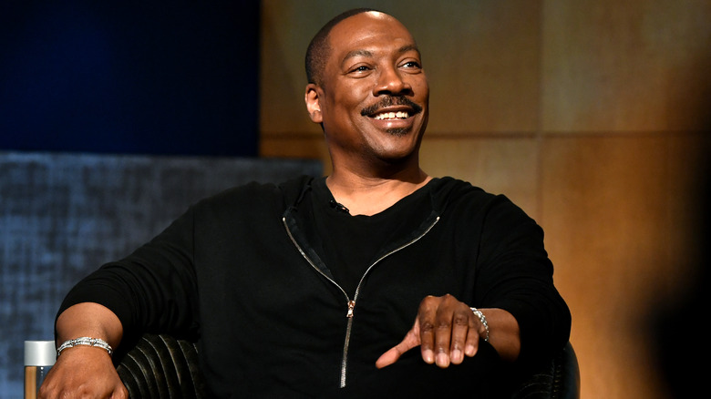 Eddie Murphy smiling