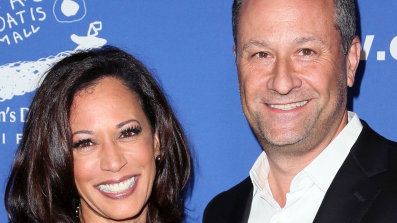 Kamala Harris and husband Douglas Emhoff attend event