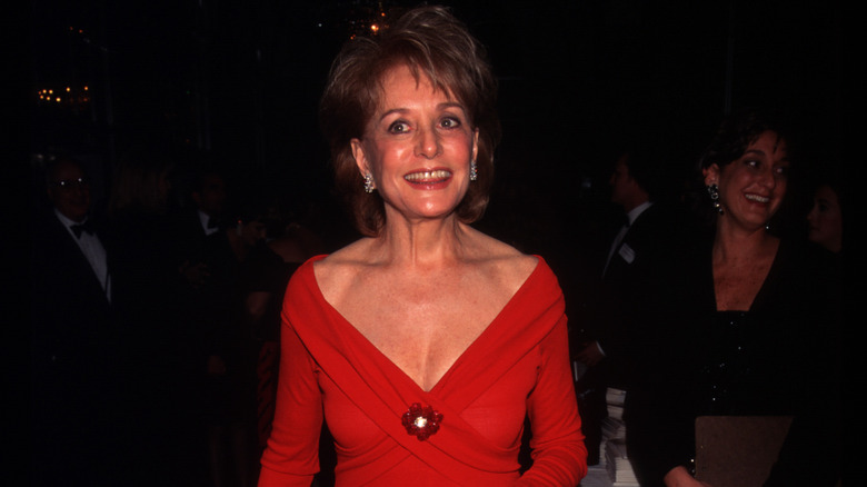 Barbara Walters smiling