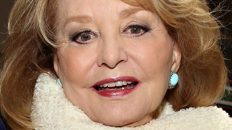 Barbara Walters smiling