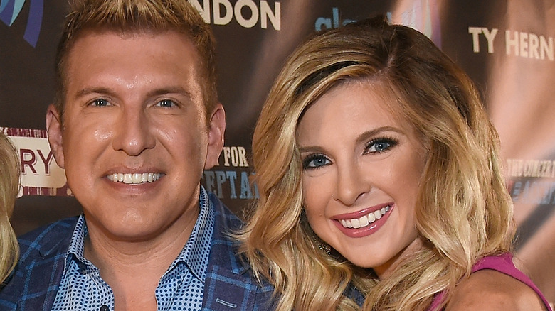 Todd and Lindsie Chrisley smiling