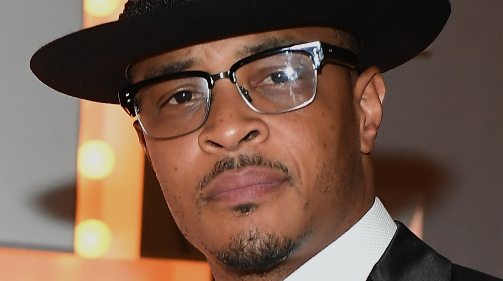 T.I. at an event