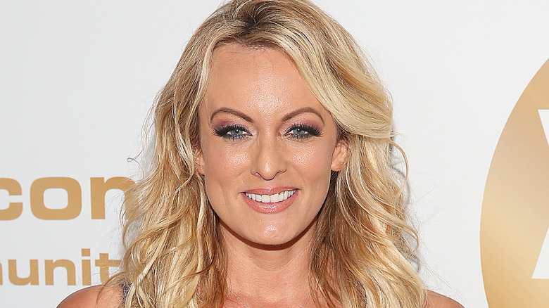 Stormy Daniels smiling