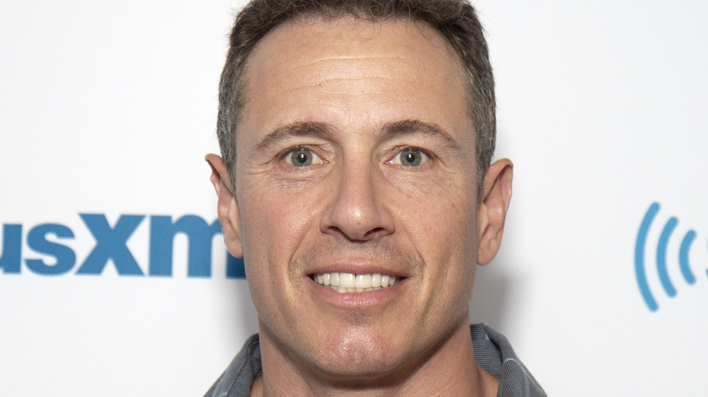 Chris Cuomo poses