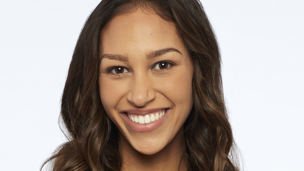 Serena Pitt posing for her Bachelor headshot