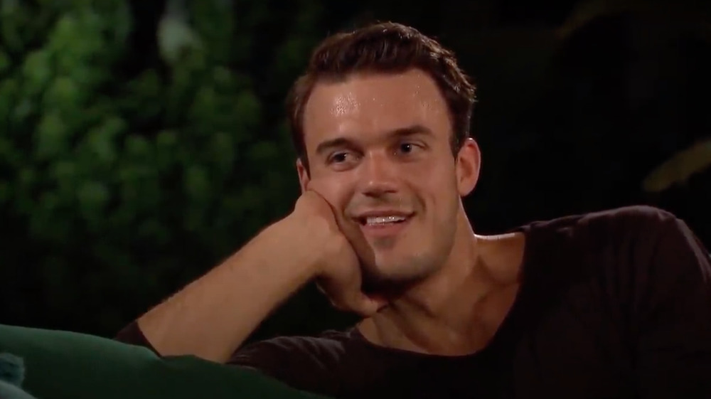 Ben Smith smiling on The Bachelorette 