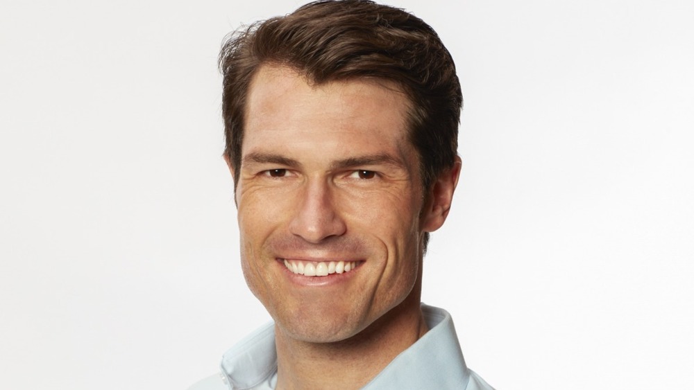 Bennett Jordan smiles for his Bachelorette photo 