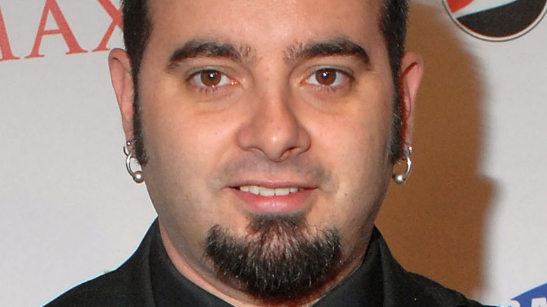 Chris Kirkpatrick smiling at an event 