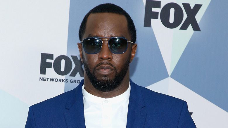 Sean Diddy Combs posing