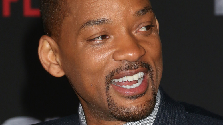 Will Smith looking off to side