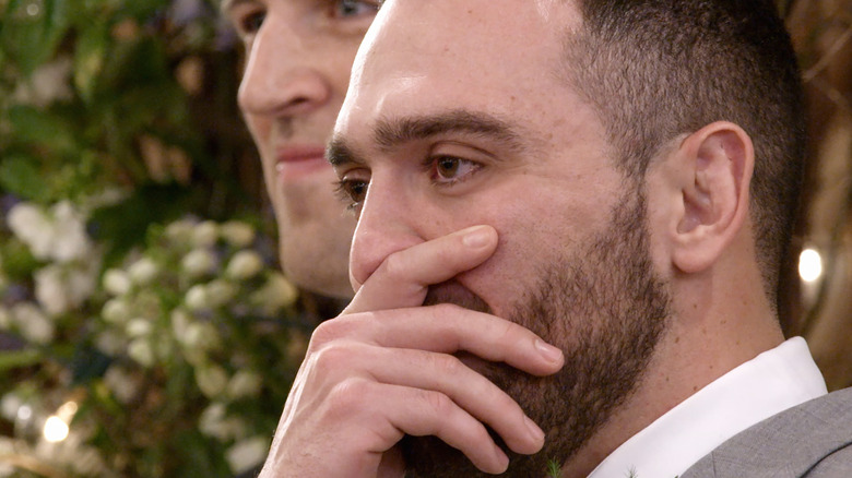 Mark crying at the altar on "Love is Blind"