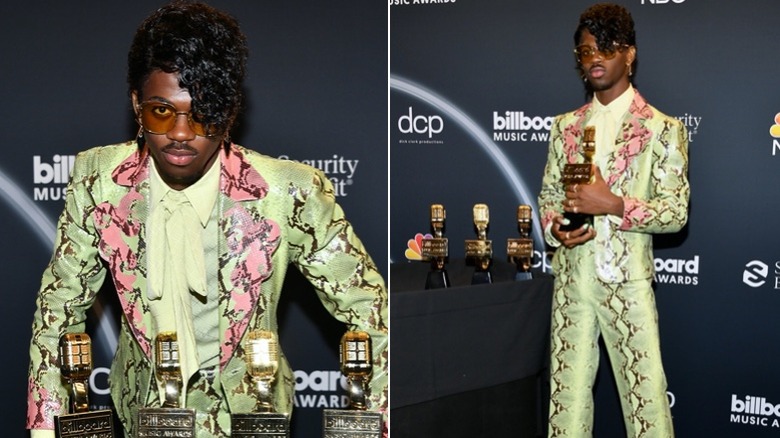 Lil Nas X at the 2020 Billboard Music Awards