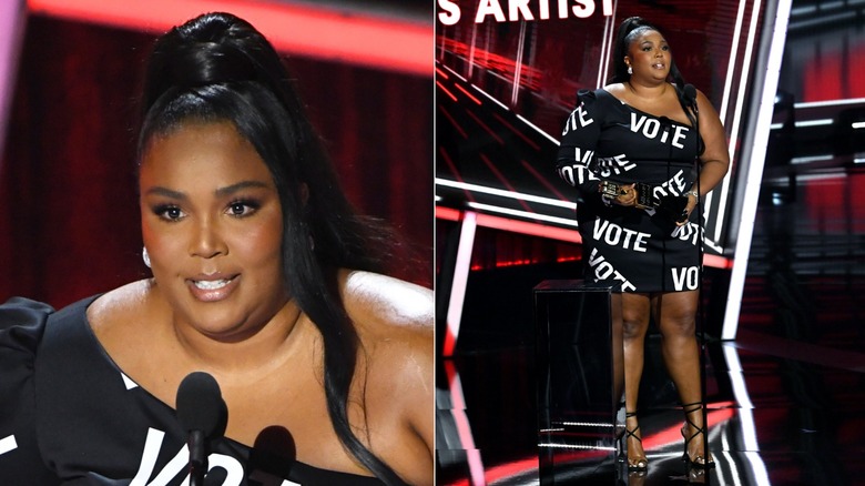 Lizzo at the 2020 Billboard Music Awards