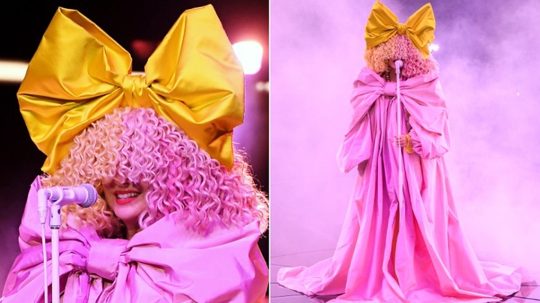 Sia at the 2020 Billboard Music Awards
