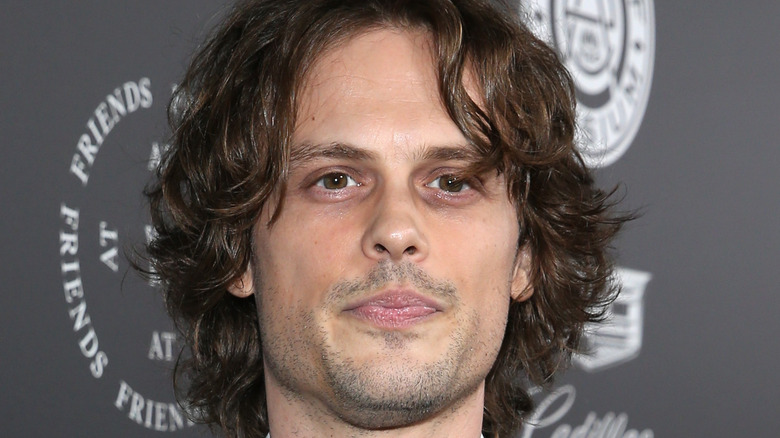 Matthew Gray Gubler smirking