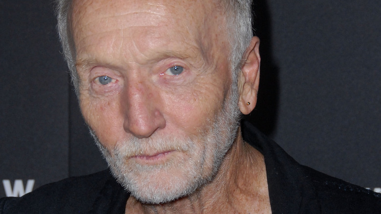 Tobin Bell looking at camera