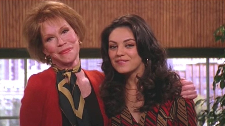 Mary Tyler Moore and Mila Kunis in That '70s Show