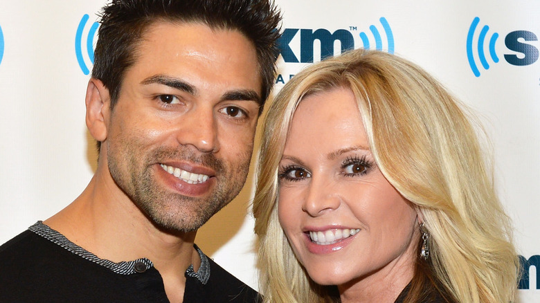 Eddie Judge Tamra Judge smiling