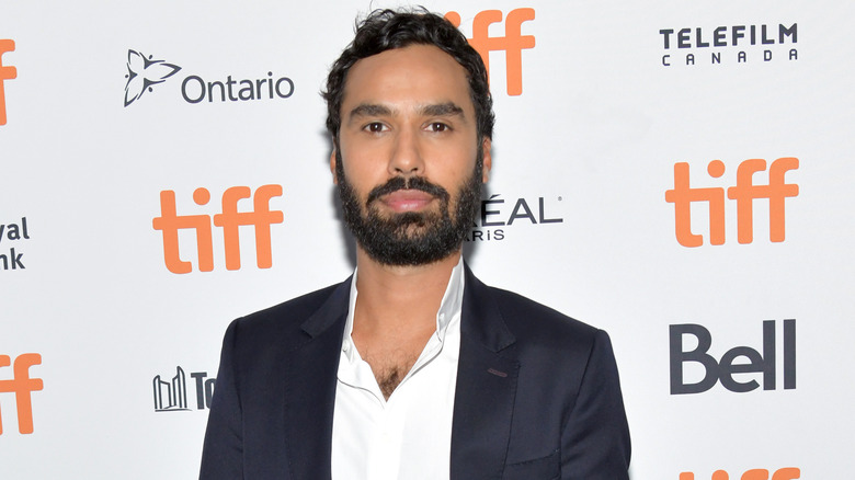 Kunal Nayyar posing at TIFF event