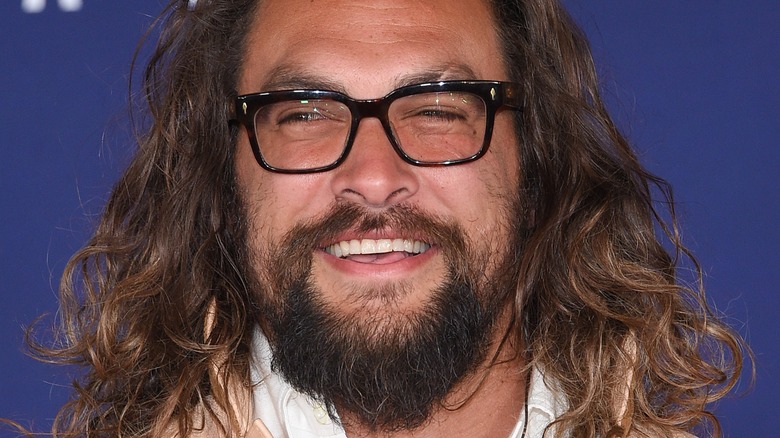 Jason Momoa smiling