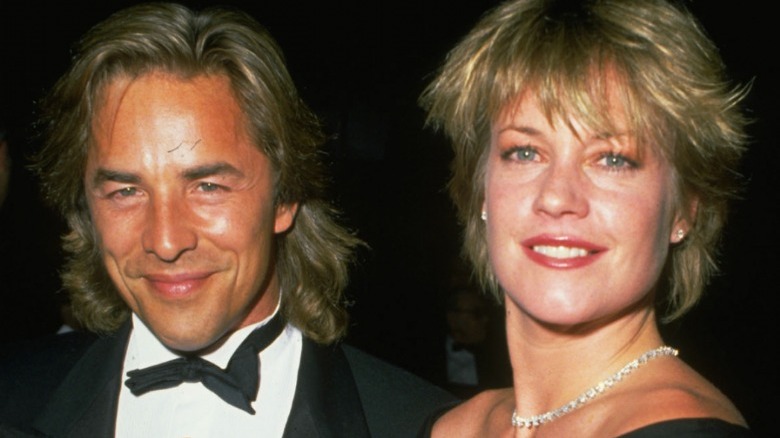 Don Johnson and Melanie Griffith