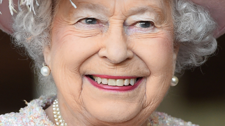 Queen Elizabeth II in Sussex in 2017