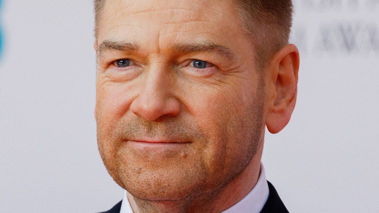 Kenneth Branagh smiling softly