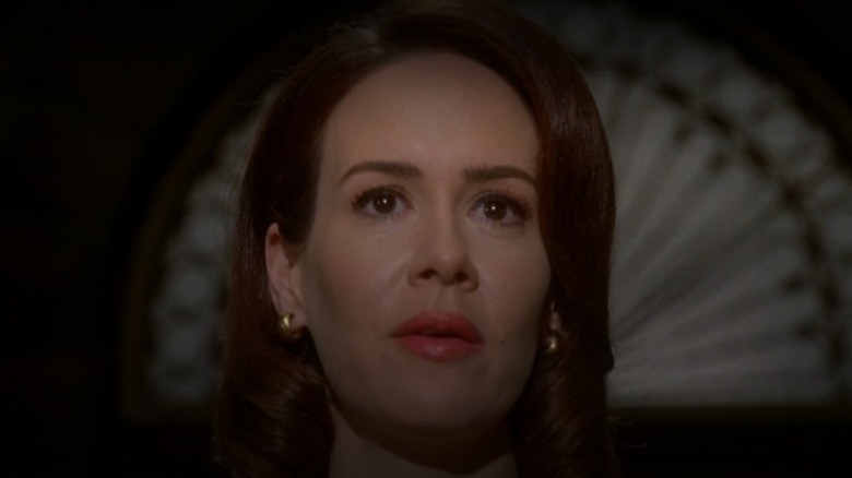 Sarah Paulson smiling red hair