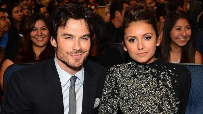 Ian Somerhalder and Nina Dobrev