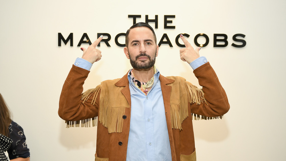 Marc Jacobs at his Soho store in 2019