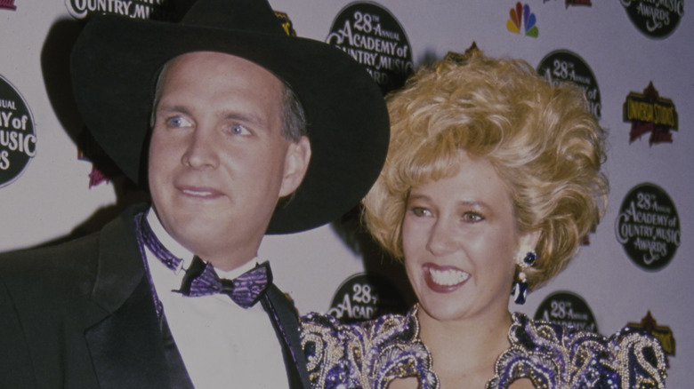 Garth Brooks and Sandy Mahl at the Academy of Country Music Awards