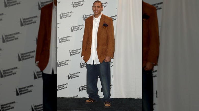 Chris Brown at the 33rd annual American Music Awards in 2005.