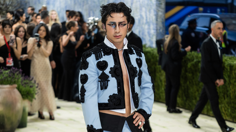 Hudson Williams Met Gala 2026 eyeshadow
