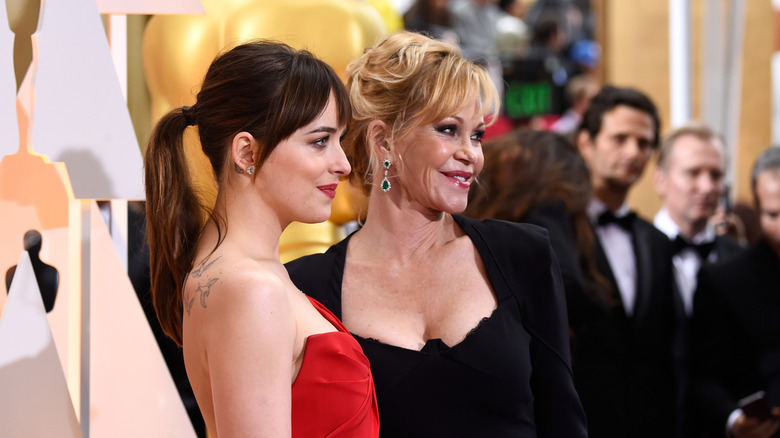 Dakota Johnson and Melanie Griffith