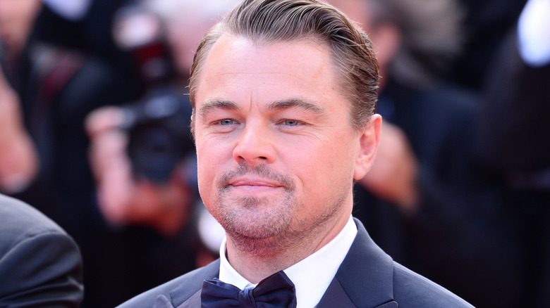 Leonardo DiCaprio poses